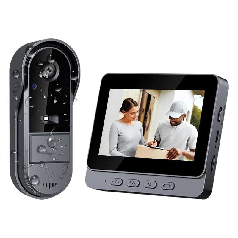 Video Doorbell with LCD Monitor
