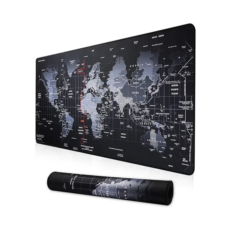 Extended World Map Mouse Pad
